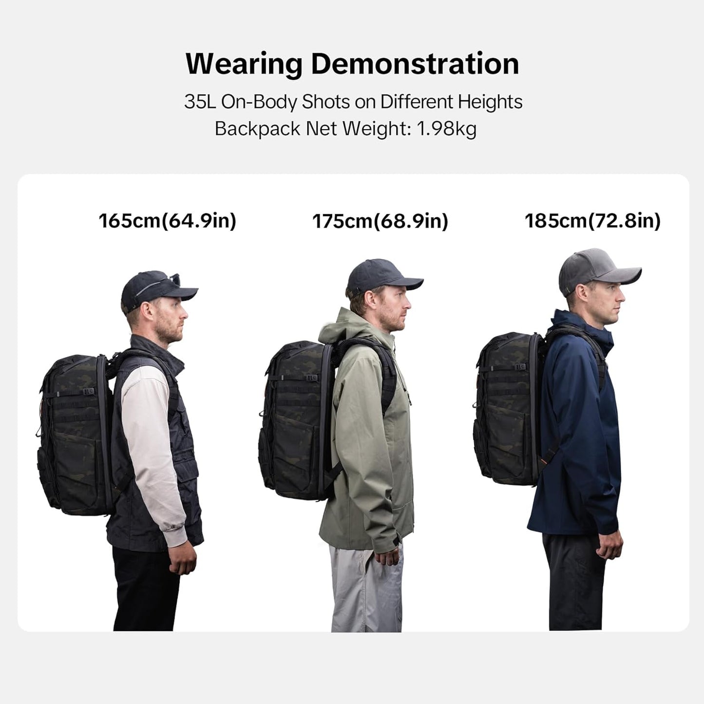 PGYTECH OneMo Tactical Camera Drone Backpack 25L 35L Bag
