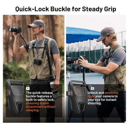 PGYTECH Camera Strap Master Photography Accessories Triple-Cushioned Leather Suede Lining