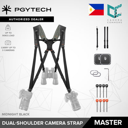 PGYTECH Camera Strap Master Photography Accessories Triple-Cushioned Leather Suede Lining