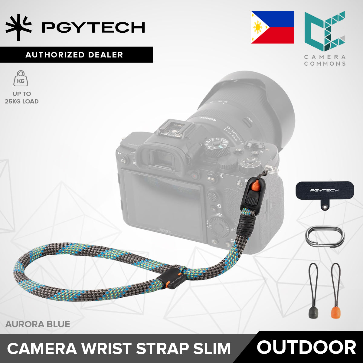 PGYTECH Camera Wrist Strap Slim Photography Accessories (Outdoor, Trendy, Vintage)