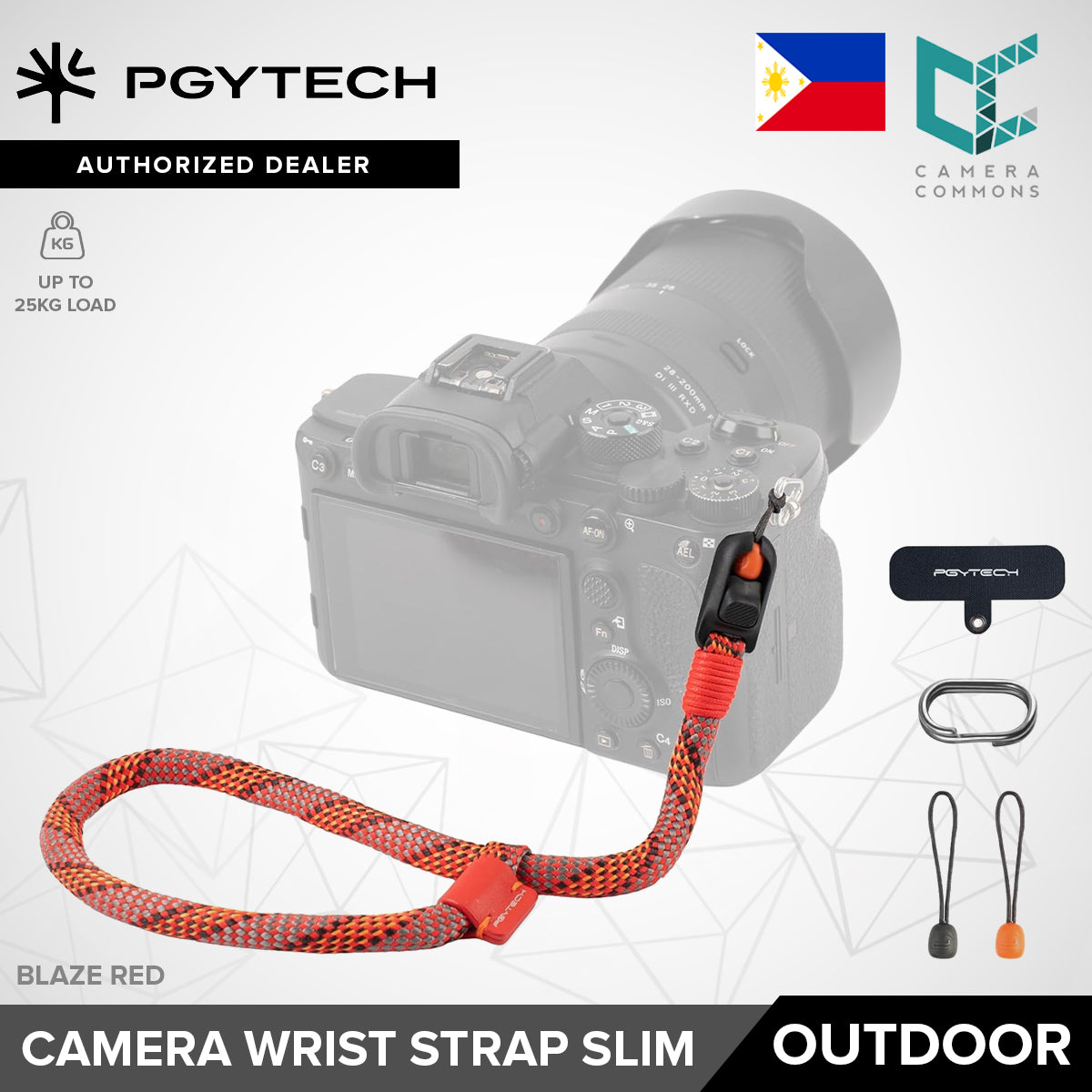 PGYTECH Camera Wrist Strap Slim Photography Accessories (Outdoor, Trendy, Vintage)