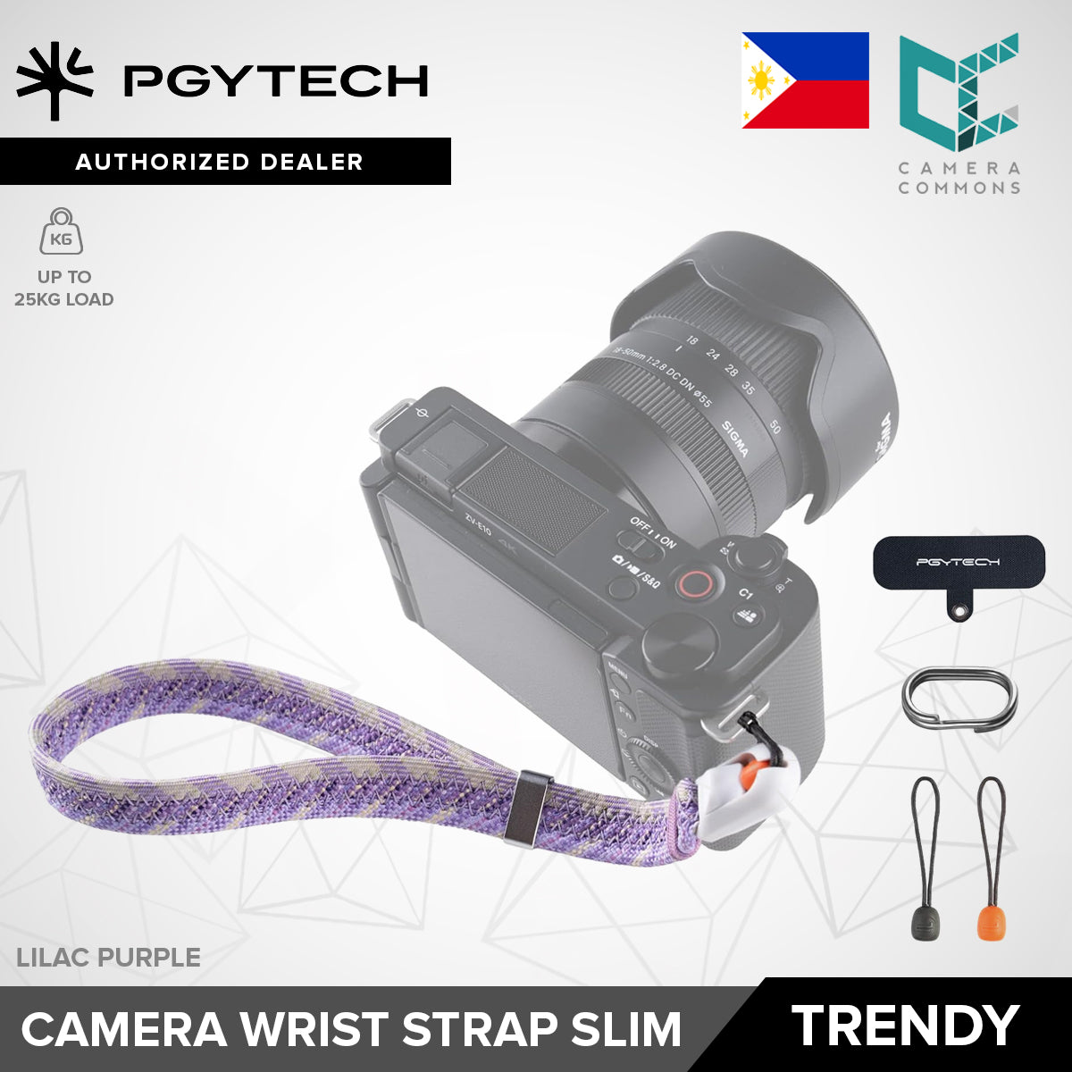 PGYTECH Camera Wrist Strap Slim Photography Accessories (Outdoor, Trendy, Vintage)