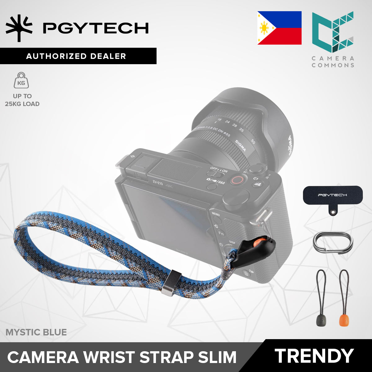 PGYTECH Camera Wrist Strap Slim Photography Accessories (Outdoor, Trendy, Vintage)