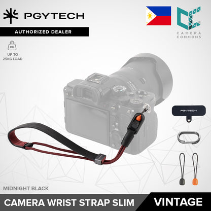 PGYTECH Camera Wrist Strap Slim Photography Accessories (Outdoor, Trendy, Vintage)