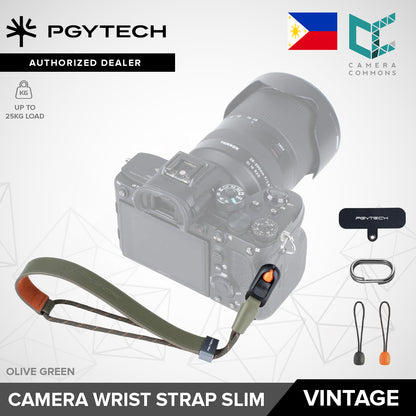 PGYTECH Camera Wrist Strap Slim Photography Accessories (Outdoor, Trendy, Vintage)