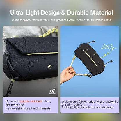 PGYTECH OneGo Pocket Camera Sling Bag 2L for DJI Osmo Pocket and Action Cameras