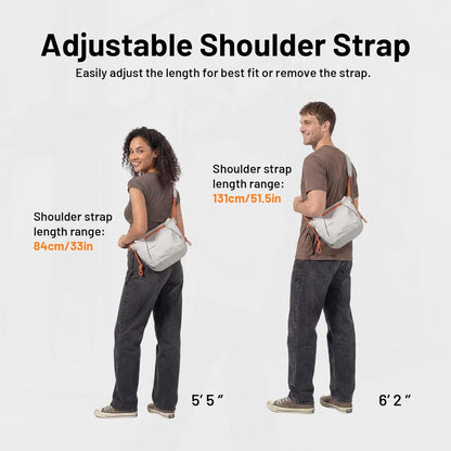 PGYTECH OneGo Rope Strap Camera Sling Bag Expandable Design with Padded Dividers