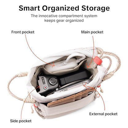 PGYTECH OneGo Casual Crossbody Sling Mobile Bag Action Camera Accessories