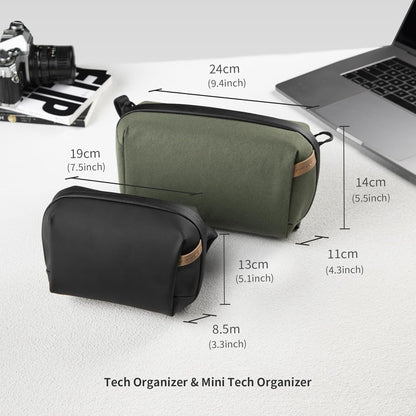 PGYTECH Tech Smart Organizer Portable Pouch for Camera Accessories Clamshell Opening