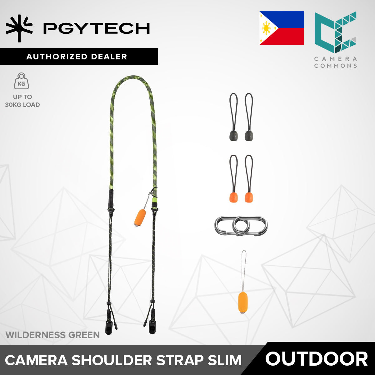 PGYTECH Camera Shoulder Strap Slim Photography Accessories (Outdoor, Trendy, Vintage)