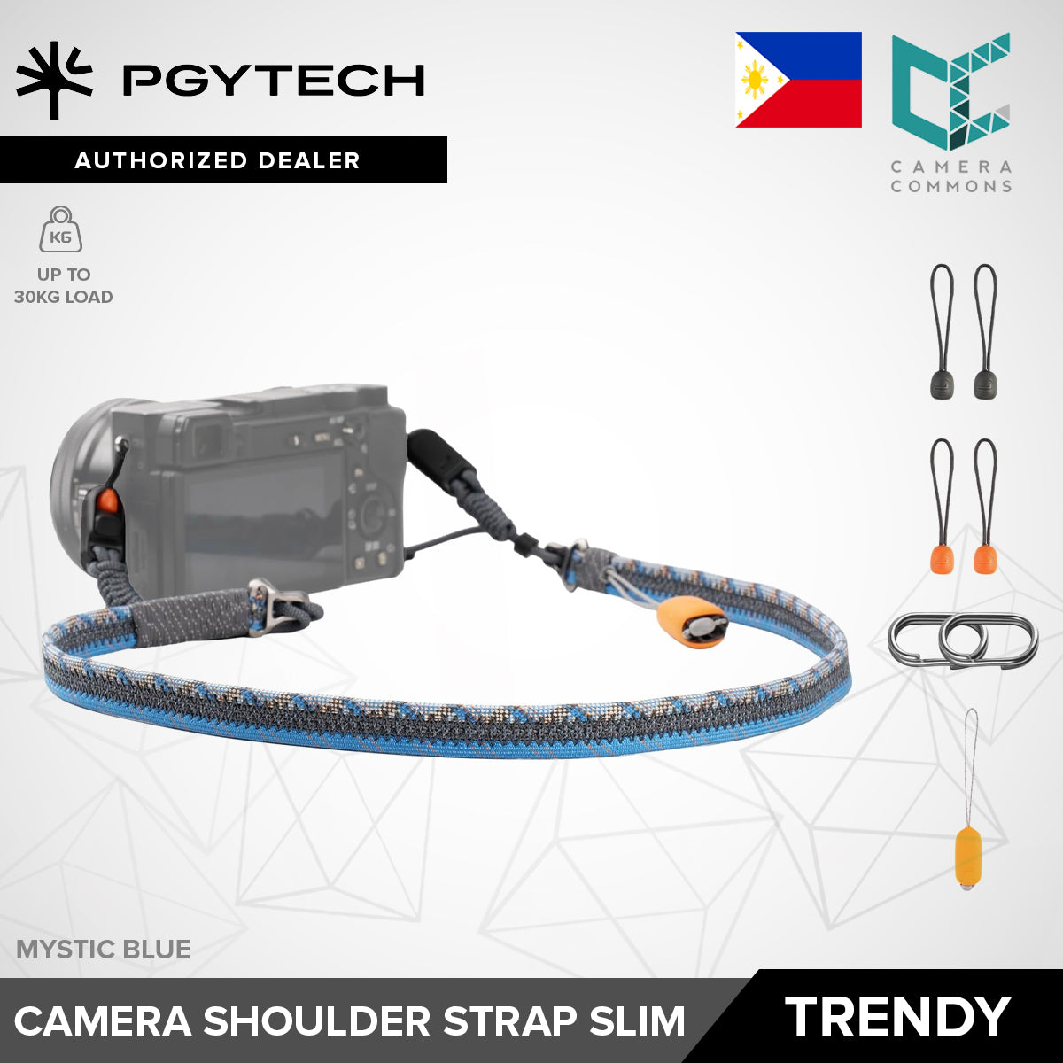 PGYTECH Camera Shoulder Strap Slim Photography Accessories (Outdoor, Trendy, Vintage)