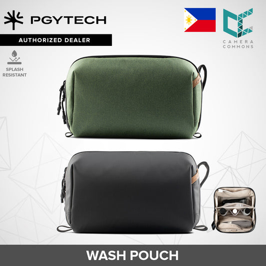 PGYTECH Wash Pouch Organizer Splash-Resistant Fabric for Action Camera Accessories