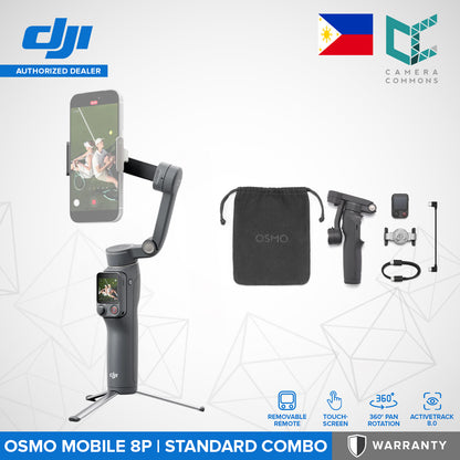 DJI Osmo Mobile 8P Smartphone Gimbal Stabilizer 3-Axis Foldable and Portable