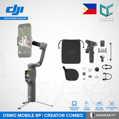 DJI Osmo Mobile 8P Smartphone Gimbal Stabilizer 3-Axis Foldable and Portable