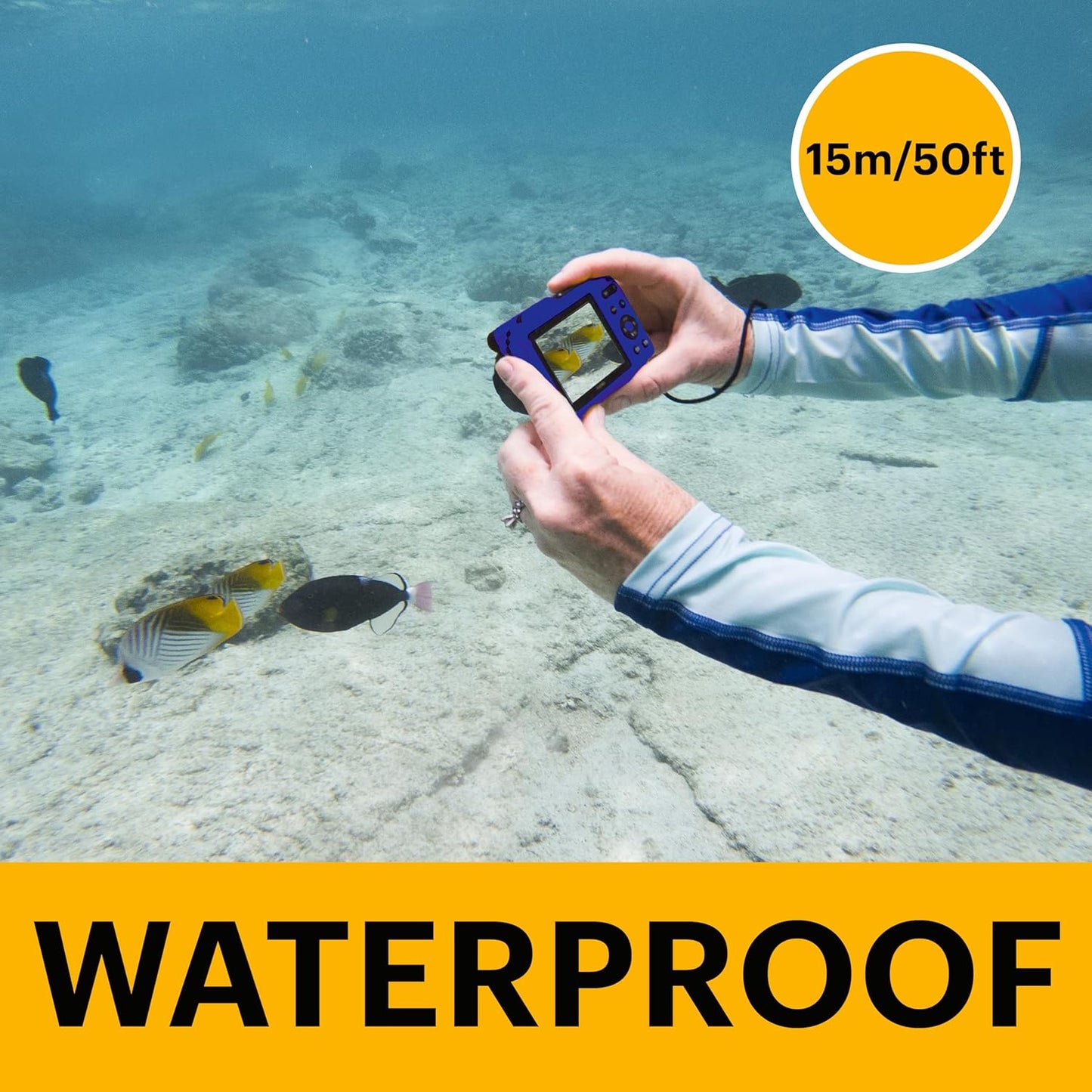 Kodak PIXPRO WPZ2 Digital Waterproof Camera Full HD 1080p 30fps Panoramic Mode