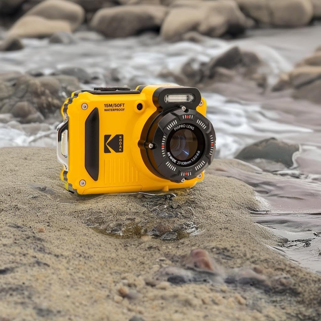 Kodak PIXPRO WPZ2 Digital Waterproof Camera Full HD 1080p 30fps Panoramic Mode