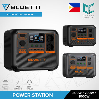 BLUETTI AC2P 300W / AC50P 700W / AC70P 1000W Portable Power Station Travel Outdoor Generator