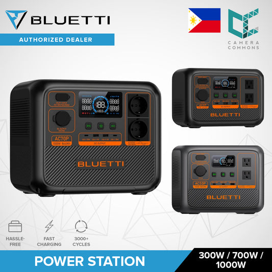 BLUETTI AC2P 300W / AC50P 700W / AC70P 1000W Portable Power Station Travel Outdoor Generator