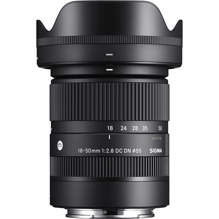 Sigma 18-50mm f2.8 DC DN Contemporary APS-C Lens for Sony E Mirrorless Cameras