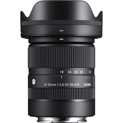 Sigma 18-50mm f2.8 DC DN Contemporary APS-C Lens for Sony E Mirrorless Cameras