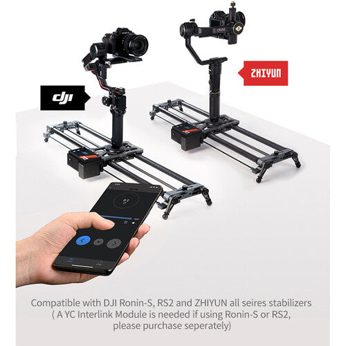 YC Onion Hot Dog Bun Motorized Slider for Camera and Gimbal Accessories (47")