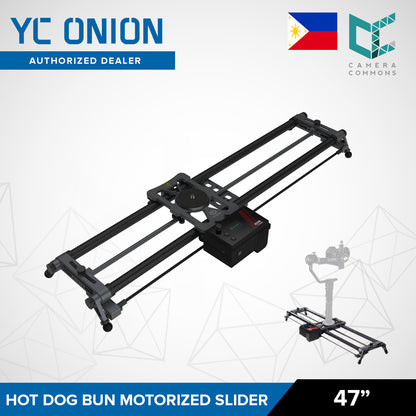 YC Onion Hot Dog Bun Motorized Slider for Camera and Gimbal Accessories (47")