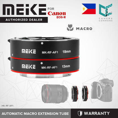 Meike MK-RF-AF1 13mm and 18mm Automatic Macro Extension Tubes for Canon RF Camera Accessories