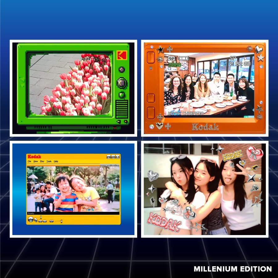 Kodak Charmera Millenium Edition Mini Digital Camera (RANDOM Design Blind Box) 1.6MP 1080p 30fps