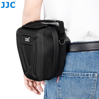 JJC HSCC-1 Hard-Shell Camera Case with Strap for Mirrorless or Compact DSLR Cameras Bag Accessories