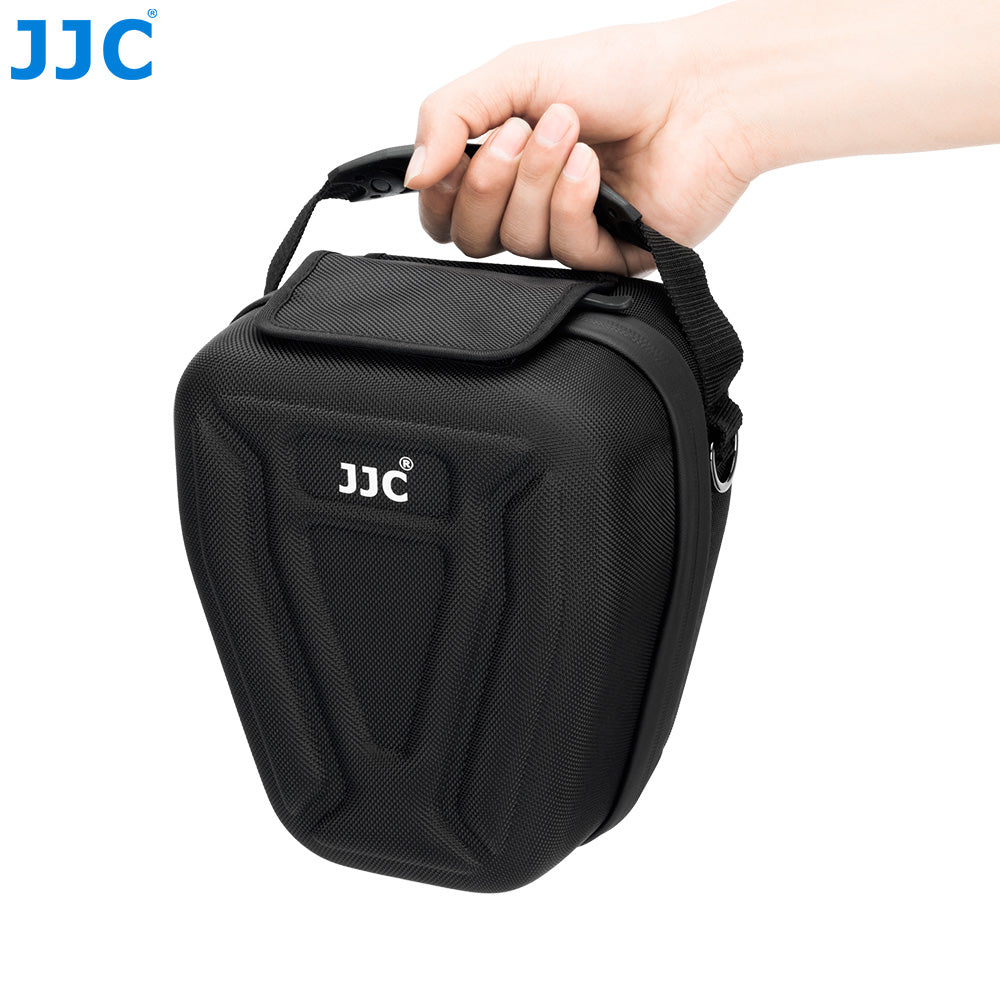 JJC HSCC-1 Hard-Shell Camera Case with Strap for Mirrorless or Compact DSLR Cameras Bag Accessories