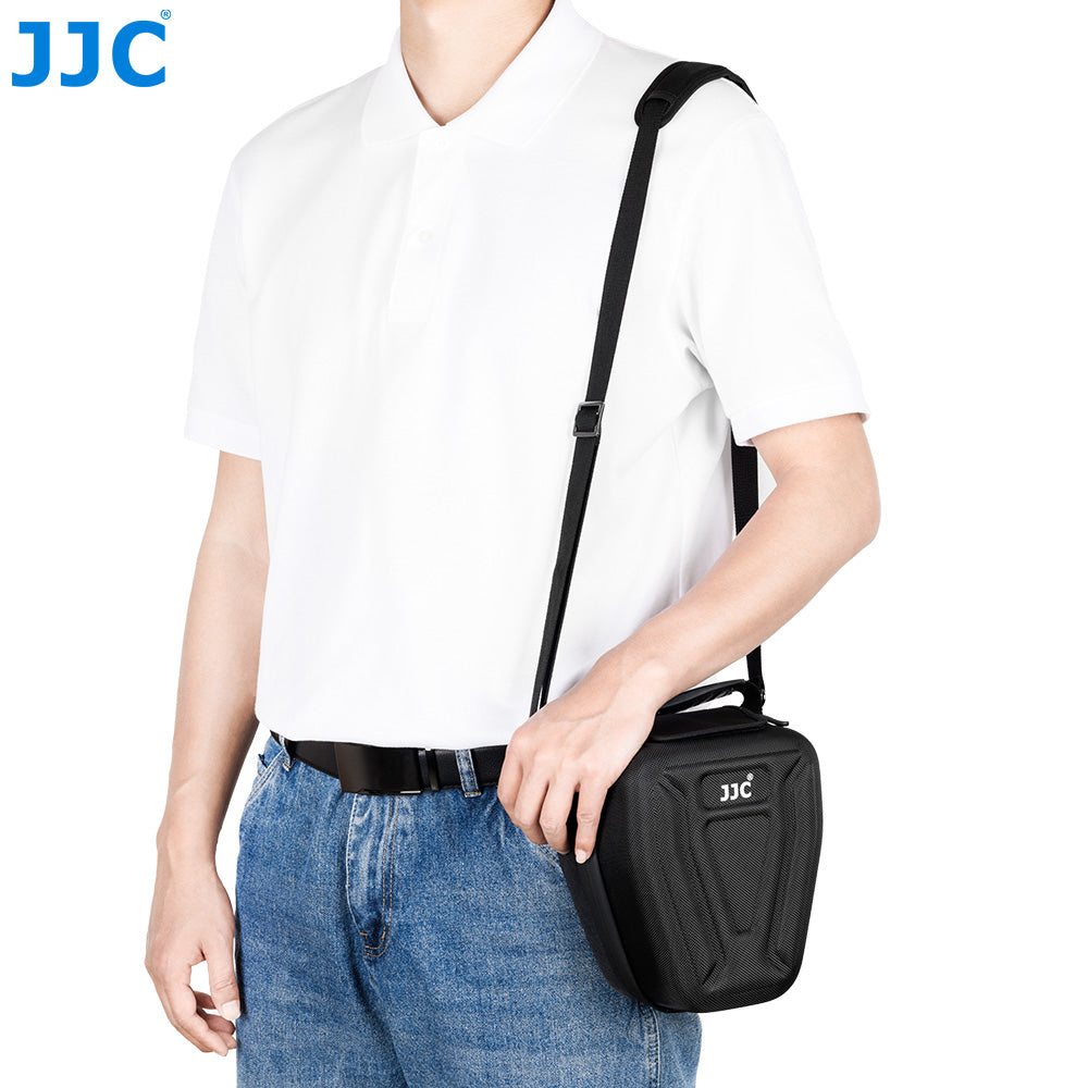 JJC HSCC-1 Hard-Shell Camera Case with Strap for Mirrorless or Compact DSLR Cameras Bag Accessories
