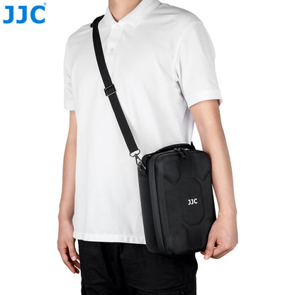 JJC HSCC-2 Hard-Shell Camera Case with Strap for Mirrorless or DSLR Cameras Bag Accessories