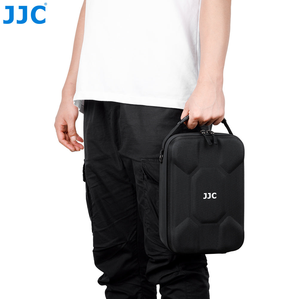 JJC HSCC-2 Hard-Shell Camera Case with Strap for Mirrorless or DSLR Cameras Bag Accessories