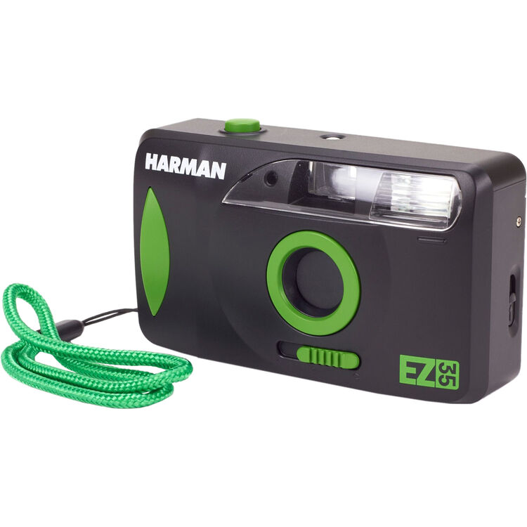 ILFORD HARMAN EZ-35 Reusable 35mm Analog Film Camera with HP5+ 135 Film Roll