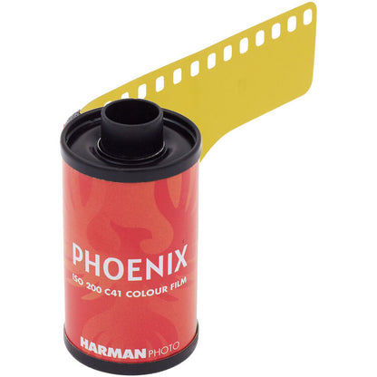 ILFORD Harman Phoenix 200 ISO Color Negative Film 36 Exposures C-41 Print Process