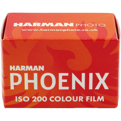 ILFORD Harman Phoenix 200 ISO Color Negative Film 36 Exposures C-41 Print Process