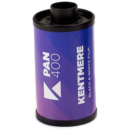 ILFORD Kentmere Pan 100 / 400 Black and White Negative Film (35mm Roll Film, 36 Exposures)