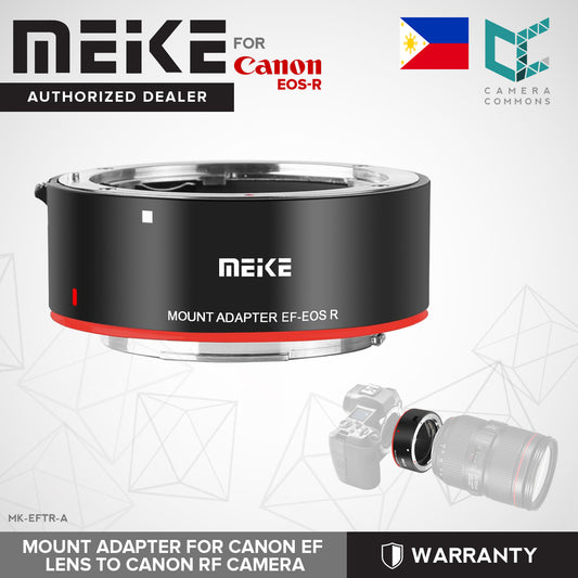 MEIKE Mount Adapter for Canon EF-Mount Lens to Canon RF-Mount Cameras Accessories MK-EFTR-A