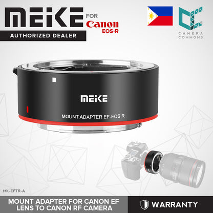 MEIKE Mount Adapter for Canon EF-Mount Lens to Canon RF-Mount Cameras Accessories MK-EFTR-A