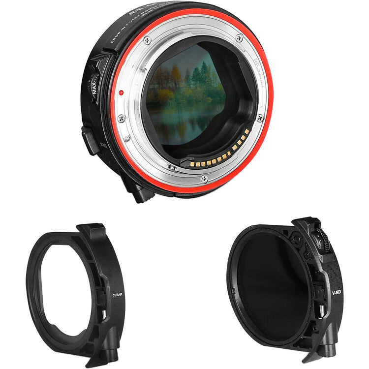 MEIKE Drop-In Filter Mount Adapter for Canon EF Lens to Canon RF-Mount Cameras Accessories MK-EFTR-C