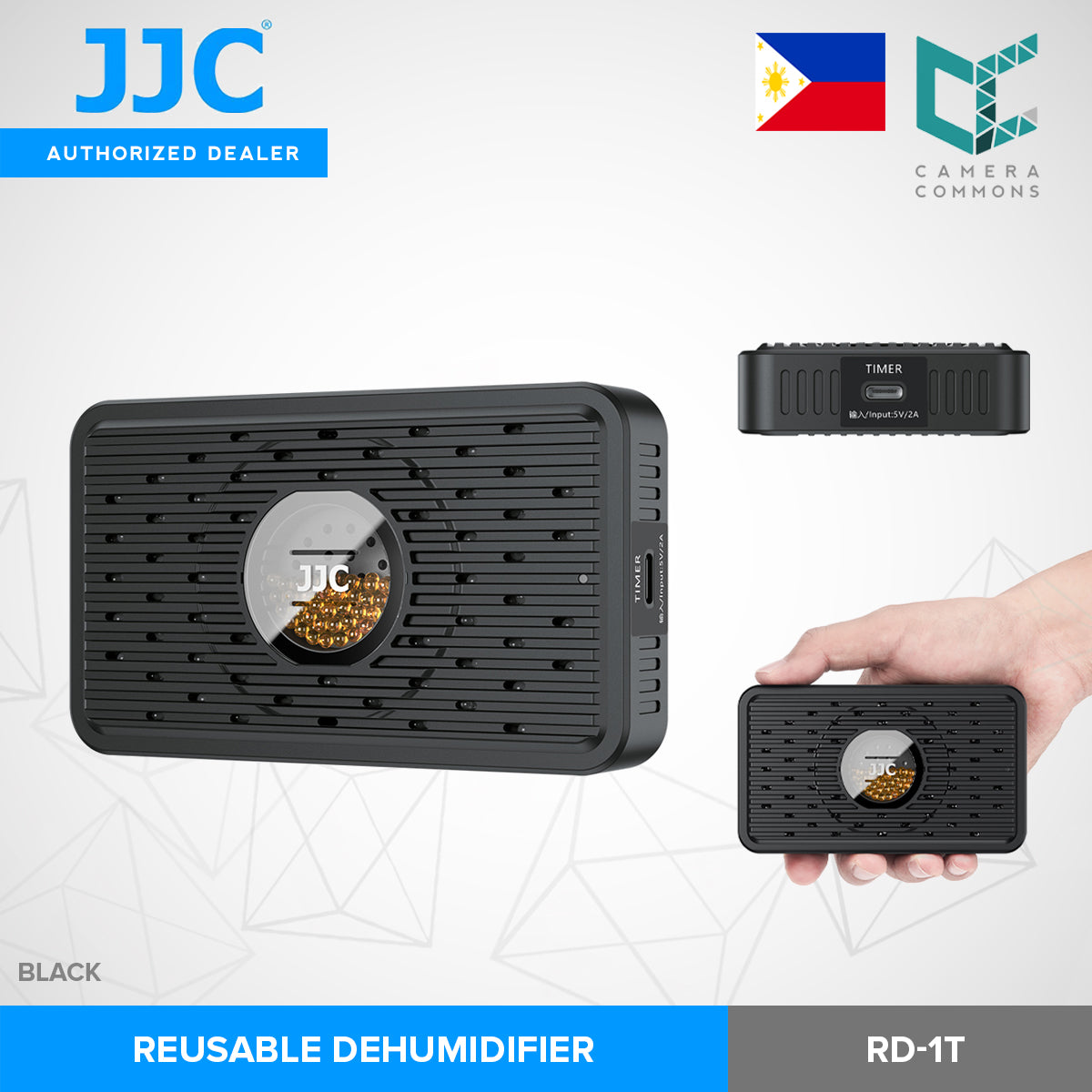 JJC RD-1T Reusable Dehumidifier High Quality Premium Silica Gel Desiccant Beads Camera Accessories