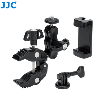 JJC MFC-K1 Multi-Function Power Clip Kit Adapter for Action Cameras and Smartphone Accessories
