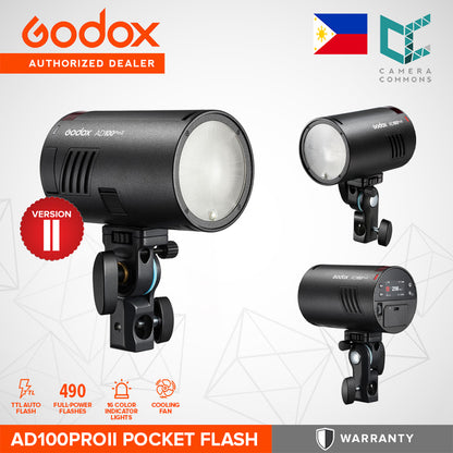 Godox AD100PRO / AD100PROII Pocket Flash LED Modeling Light for Studio Photography