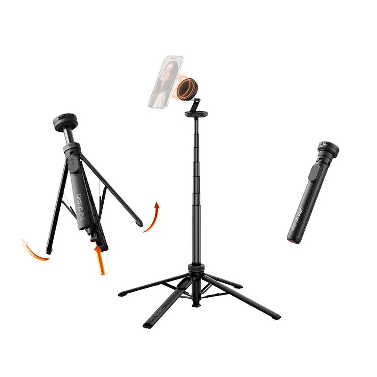 Ulanzi MT85 Automatic Pop-Up Smartphone Tripod for Mini Compact Cameras (Magsafe)
