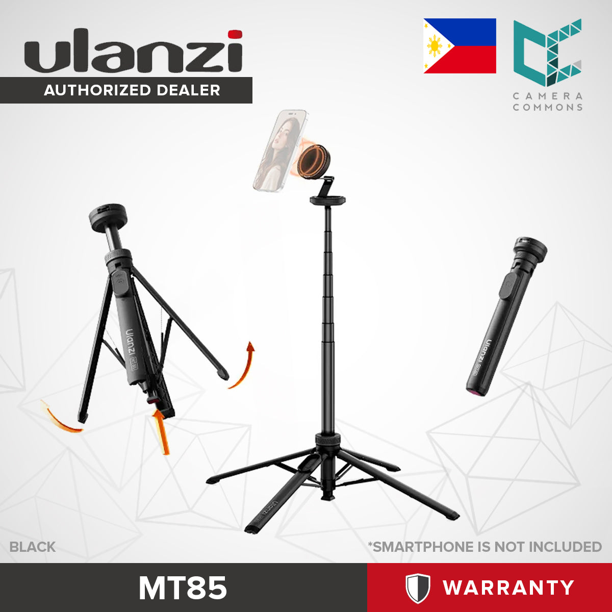 Ulanzi MT85 Automatic Pop-Up Smartphone Tripod for Mini Compact Cameras (Magsafe)