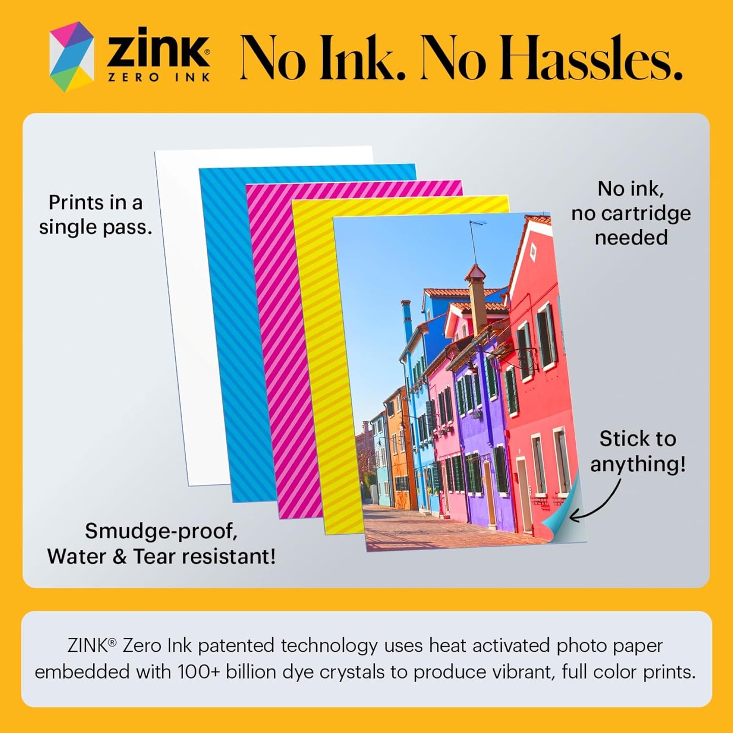 Kodak PRINTOMATIC Digital and Instant Camera Full-Color Print 5MP 2x3"