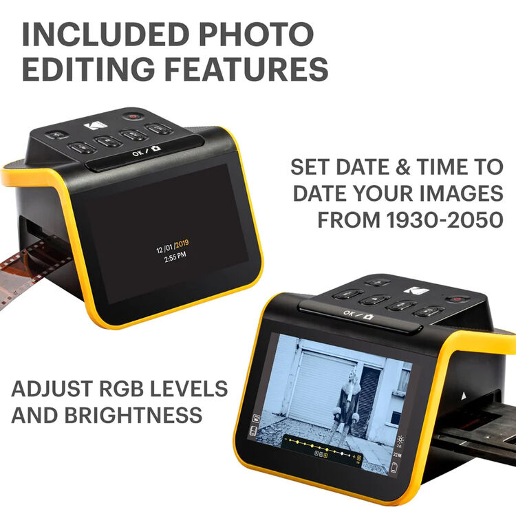 Kodak Slide-N-Scan Film and Slide Scanner for 110mm 126mm 135mm Films Camera Accessories