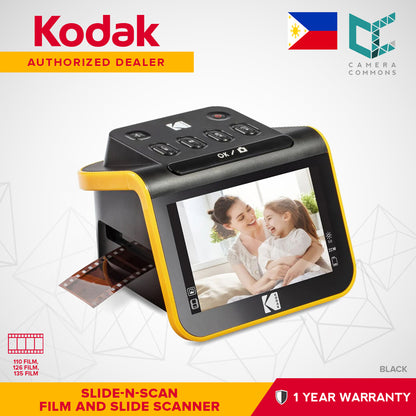 Kodak Slide-N-Scan Film and Slide Scanner for 110mm 126mm 135mm Films Camera Accessories