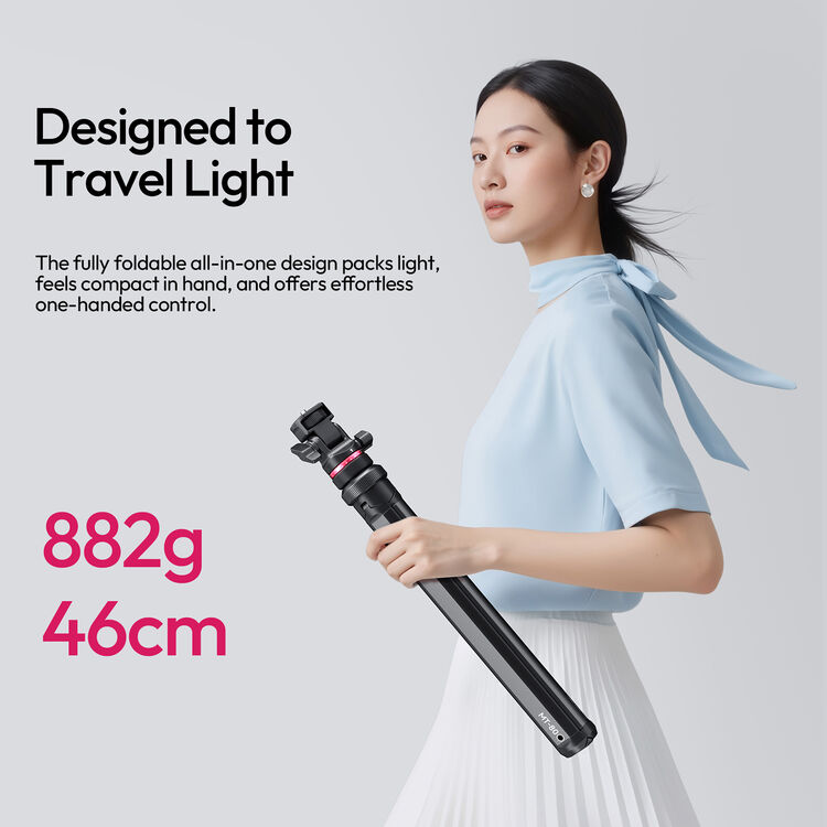 Ulanzi MT-80 Auto-Open Tripod (213cm) Photography Videography Camera Accessories