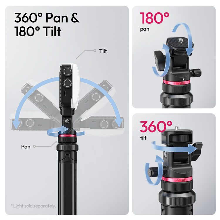 Ulanzi MT-80 Auto-Open Tripod (213cm) Photography Videography Camera Accessories